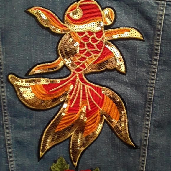 Embellished Denim Jacket - Picture 2 of 5
